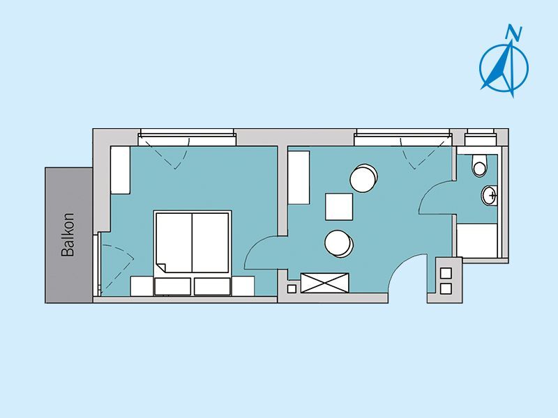 Grundriss – Appartement 11