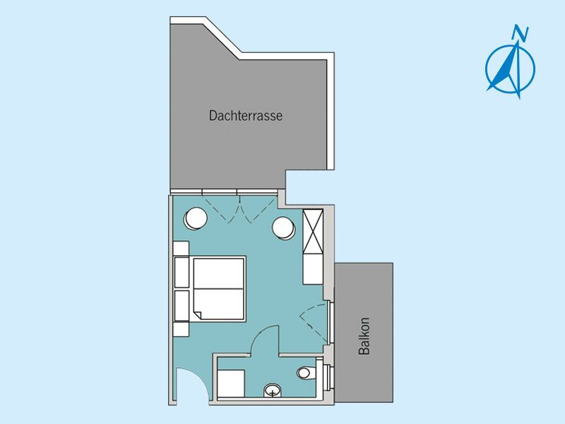 Grundriss – Zimmer 23